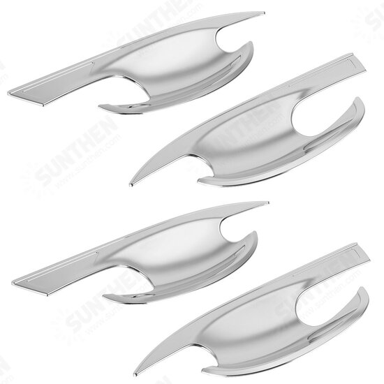 Chrome Handle Protective Cover Door Handle Outer Bowls Trim For Mazda CX-30 2020