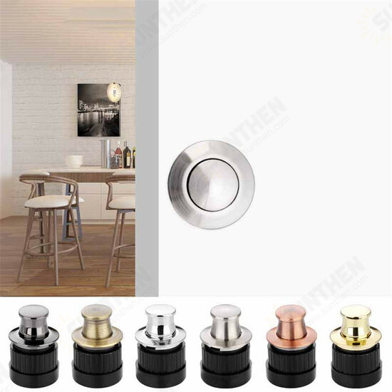 Embedded Cabinet Door Knobs Spring Knobs Single Hole Hidden Pulls Cabinet Door Handles