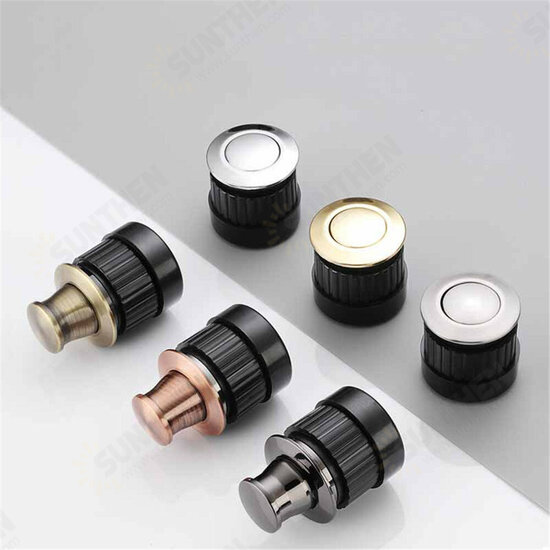 Embedded Cabinet Door Knobs Spring Knobs Single Hole Hidden Pulls Cabinet Door Handles