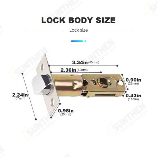 Fingerprint Door Lock Digital Password Smart Entry Bluetooth Key APP Security