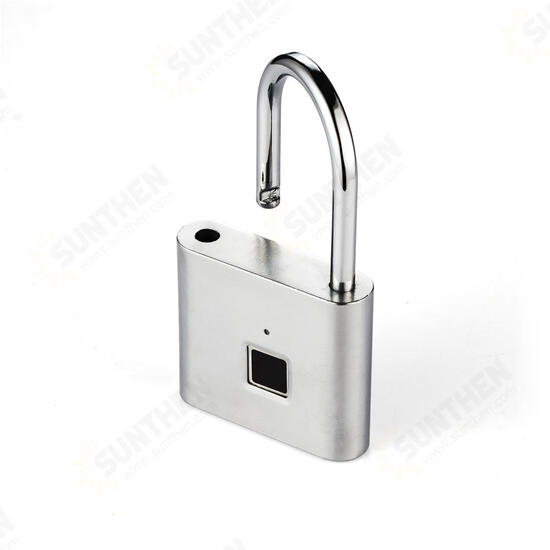 Fingerprint Lock Security Keyless Smart Padlock USB Rechargeable Digital Quick Unlock Door Lock