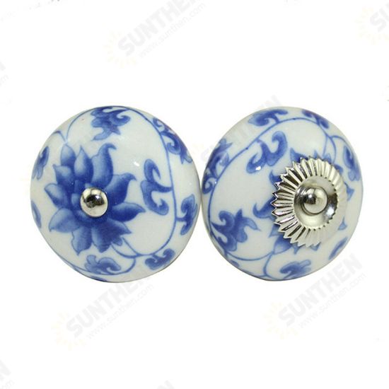 Furniture Handle Ceramic Drawer Cabinet Knobs Door Handles Cupboard Pull