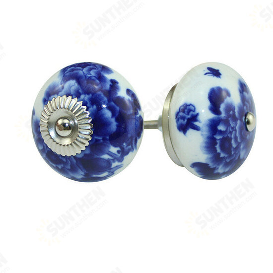 Furniture Handle Ceramic Drawer Cabinet Knobs Door Handles Cupboard Pull