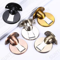 Heavy Duty Zinc Alloy Magnetic Door Stopper Hidden Floor Mount Door Catch Punching Door Holder w/ 3M Sticker Heavy Duty Zinc Alloy Magnetic Door Stopper Hidden Floor Mount Door Catch Punching Door Holder w/ 3M Sticker