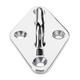 Marine Diamond shaped Fitting Cruise Hardware 316 Stainless Steel Sun Shade Sail Hardware