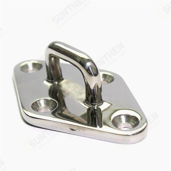 Marine Diamond shaped Fitting Cruise Hardware 316 Stainless Steel Sun Shade Sail Hardware