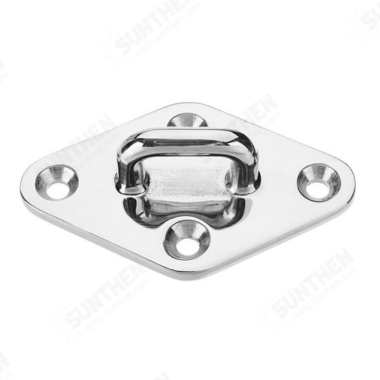 Marine Diamond shaped Fitting Cruise Hardware 316 Stainless Steel Sun Shade Sail Hardware