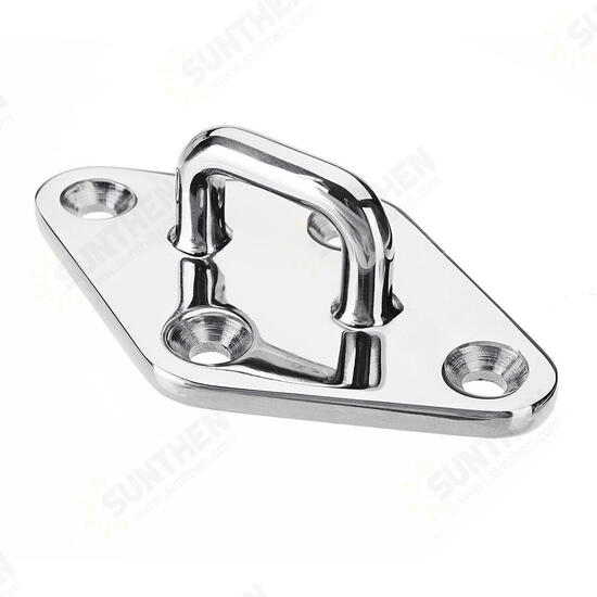 Marine Diamond shaped Fitting Cruise Hardware 316 Stainless Steel Sun Shade Sail Hardware