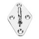 Marine Diamond shaped Fitting Cruise Hardware 316 Stainless Steel Sun Shade Sail Hardware