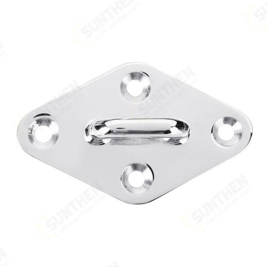 Marine Diamond shaped Fitting Cruise Hardware 316 Stainless Steel Sun Shade Sail Hardware