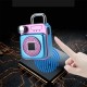 Mini Backpack Shape bluetooth Speaker Smart Lock USB Charging APP/Fingerprint Unlock Padlock