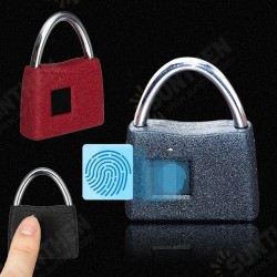 Portable Smart Keyless Luggage Door Lock Anti Theft Fingerprint Security Padlock Portable Smart Keyless Luggage Door Lock Anti Theft Fingerprint Security Padlock