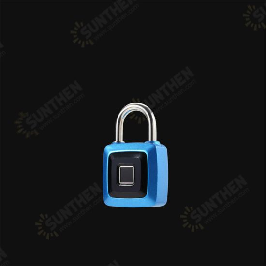 Smart Fingerprint Lock Keyless Stainless Steel USB Rechargeable Luggage Bag Padlock Phone APP Unlock