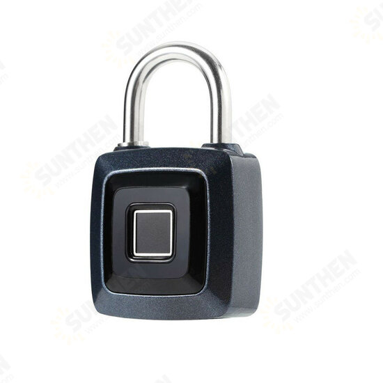 Smart Fingerprint Lock Keyless Stainless Steel USB Rechargeable Luggage Bag Padlock Phone APP Unlock