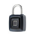 Smart Fingerprint Lock Keyless Stainless Steel USB Rechargeable Luggage Bag Padlock Phone APP Unlock