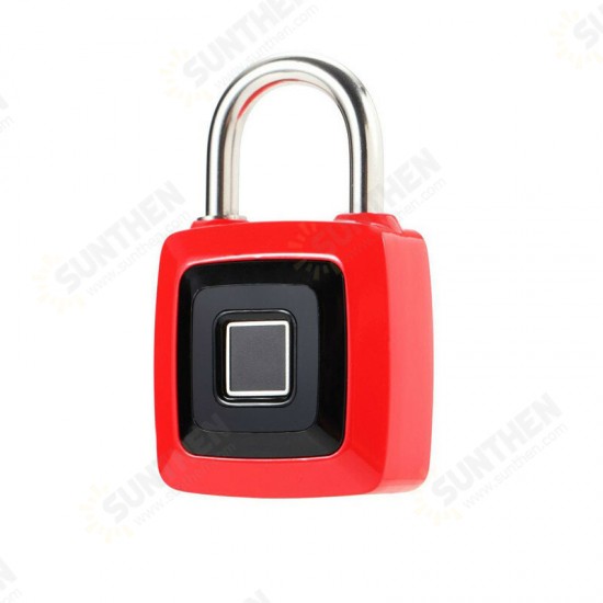 Smart Fingerprint Lock Keyless Stainless Steel USB Rechargeable Luggage Bag Padlock Phone APP Unlock