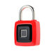 Smart Fingerprint Lock Keyless Stainless Steel USB Rechargeable Luggage Bag Padlock Phone APP Unlock