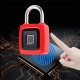 Smart Fingerprint Lock Keyless Stainless Steel USB Rechargeable Luggage Bag Padlock Phone APP Unlock