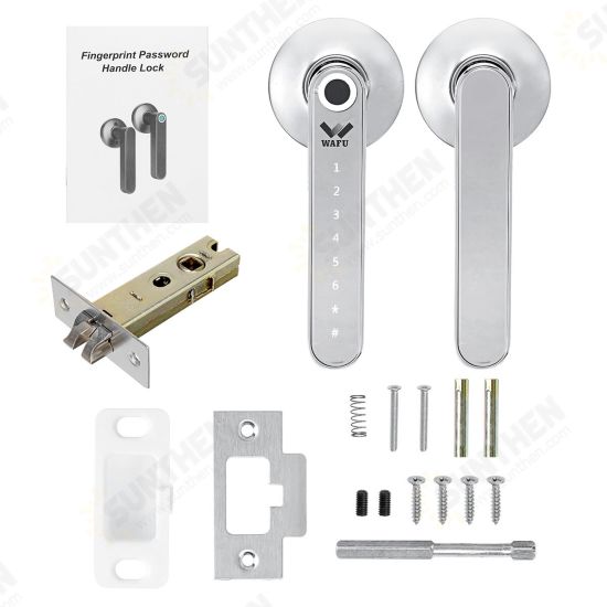 Smart Key Door Lock Fingerprint bluetooth Password Touchscreen Home Entry Safe