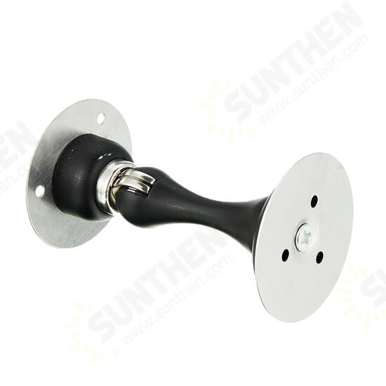 Solid Heavy Duty Stainless Steel Magnetic Door Stopper Hidden Floor Mount Door Catch Punching Door Holder w/ 3M Sticker