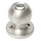 Stainless Steel Bathroom Round Ball Door Knob Set Handle Privacy Lock No Key