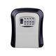 Wall Mounted 4-Digit Combination Lock Key Safe Storage Box Home Gate Coffer