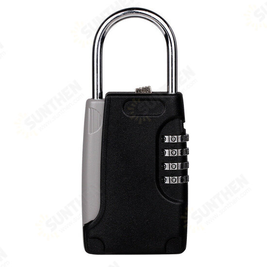 Zinc Alloy Portable Anti Theft Key Storage Box with 4-digit Mechanical Password Code Lock