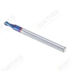 0.5-2mm 2 Flutes Blue Coated Spiral Ball Nose End Mill Tungsten Steel CNC Carbide Milling Cutter 0.5-2mm 2 Flutes Blue Coated Spiral Ball Nose End Mill Tungsten Steel CNC Carbide Milling Cutter