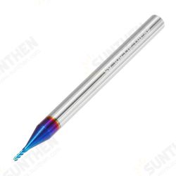 1-10mm 4 Flutes Tungsten Carbide Milling Cutter HRC65 Blue NACO Coated Milling Cutter CNC Tool 1-10mm 4 Flutes Tungsten Carbide Milling Cutter HRC65 Blue NACO Coated Milling Cutter CNC Tool