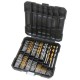 100/130pcs HSS Twist Drill Bit Set Titanium-Coated Drill Bits Woodworking Masonry Drill for Wood Steel