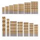 100/130pcs HSS Twist Drill Bit Set Titanium-Coated Drill Bits Woodworking Masonry Drill for Wood Steel 100/130pcs HSS Twist Drill Bit Set Titanium-Coated Drill Bits Woodworking Masonry Drill for Wood Steel