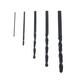 100pcs 1/2/3/4/5mm Twist Drill Bits Set HSS Straight Shank Black Coated Woodworking Drill Bits