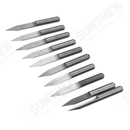 10PCS 0.1mm 30 Degree Engraving Bit V-shape Carbide PCB Board CNC Router Tool 10PCS 0.1mm 30 Degree Engraving Bit V-shape Carbide PCB Board CNC Router Tool