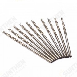 10Pcs 0.3-3mm Micro HSS Twist Drilling Bits Straight Shank Electrical Drill Tool 10Pcs 0.3-3mm Micro HSS Twist Drilling Bits Straight Shank Electrical Drill Tool