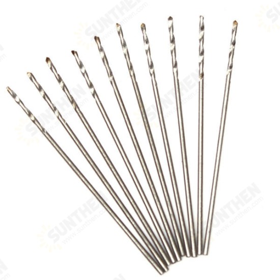 10Pcs 0.3-3mm Micro HSS Twist Drilling Bits Straight Shank Electrical Drill Tool 10Pcs 0.3-3mm Micro HSS Twist Drilling Bits Straight Shank Electrical Drill Tool