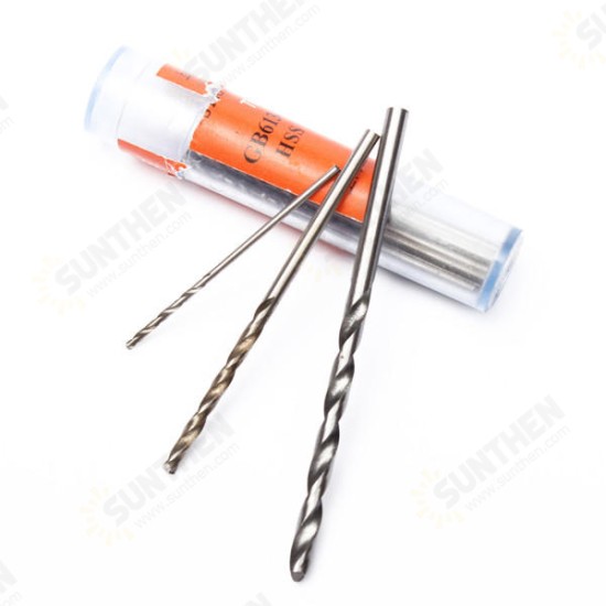 10Pcs 0.3-3mm Micro HSS Twist Drilling Bits Straight Shank Electrical Drill Tool 10Pcs 0.3-3mm Micro HSS Twist Drilling Bits Straight Shank Electrical Drill Tool