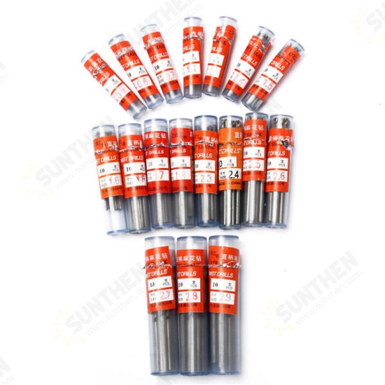 10Pcs 0.3-3mm Micro HSS Twist Drilling Bits Straight Shank Electrical Drill Tool 10Pcs 0.3-3mm Micro HSS Twist Drilling Bits Straight Shank Electrical Drill Tool