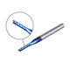 10Pcs 0.8-3mm Blue Nano Coating Engraving Milling Cutter Carbide End Mill CNC Router Bits 1/8 Inch Shank