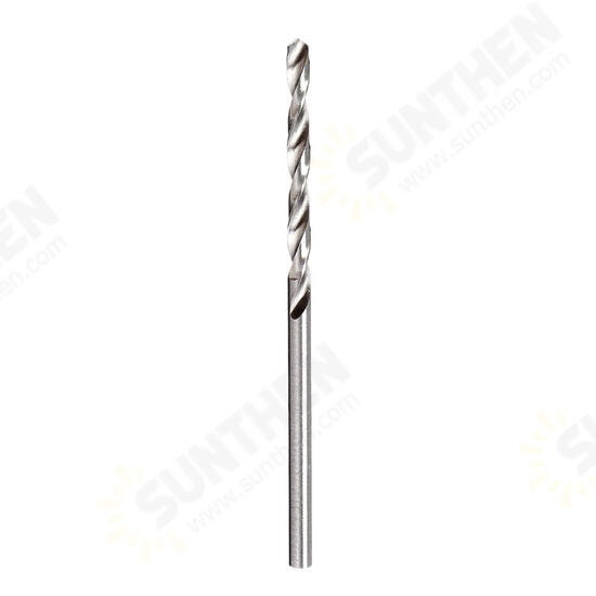 10Pcs 2.2-4.0mm Drill Bit HSS High Speed Steel Straight Shank Twist Drill Bit For Hand Twist Drill