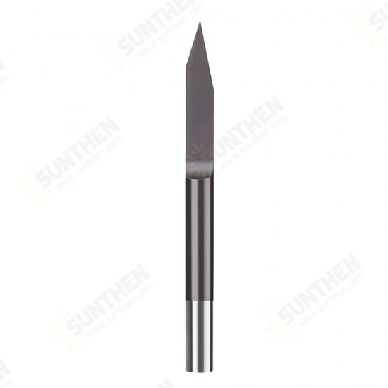 10Pcs 3.175mm Shank 30 Degree 0.1/0.2mm Tip V-shaped Engraving Drill Bit for Engraver CNC Router