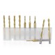 10Pcs 3.175mm Shank Titanium Coated Ball Nose End Mill Carbide Milling Cutter Spiral CNC Router Bit Engraving Bit 10Pcs 3.175mm Shank Titanium Coated Ball Nose End Mill Carbide Milling Cutter Spiral CNC Router Bit Engraving Bit