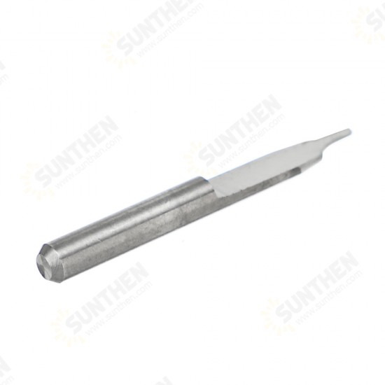10Pcs 3.175mm Shank V-shape PCB Engraving Drill Bit Single Grooving Flat Bottom 0.8-3mm CNC Router Mill Carbide Milling Cutter Engraving Tool 10Pcs 3.175mm Shank V-shape PCB Engraving Drill Bit Single Grooving Flat Bottom 0.8-3mm CNC Router Mill Carbide Milling Cutter Engraving Tool
