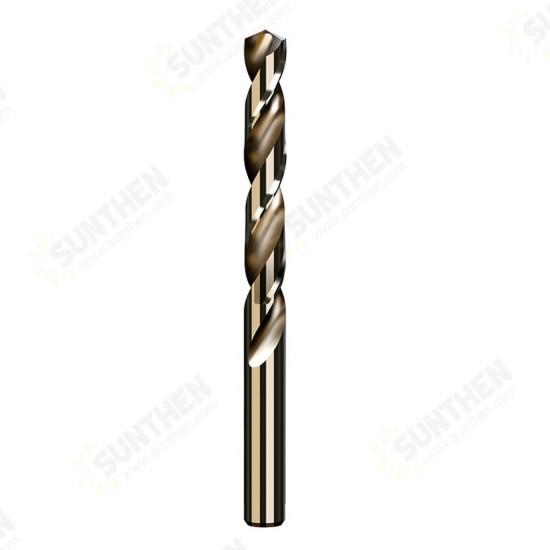 10Pcs 5.2/5.5/6.0/8.5mm M35 High Speed Steel Containing Cobalt Twist Drill Bit Tool for Metal Stainless Steel Drilling