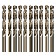 10Pcs 5.2/5.5/6.0/8.5mm M35 High Speed Steel Containing Cobalt Twist Drill Bit Tool for Metal Stainless Steel Drilling