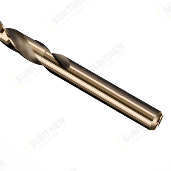 10Pcs 5.2/5.5/6.0/8.5mm M35 High Speed Steel Containing Cobalt Twist Drill Bit Tool for Metal Stainless Steel Drilling