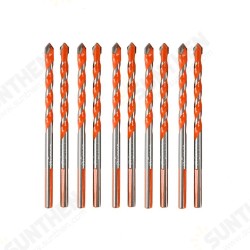 10Pcs 6/8mm Triangular Overlord Drill Metal Perforated Triangle Drill For Ceramic Tile And Glass Concrete Wall 10Pcs 6/8mm Triangular Overlord Drill Metal Perforated Triangle Drill For Ceramic Tile And Glass Concrete Wall