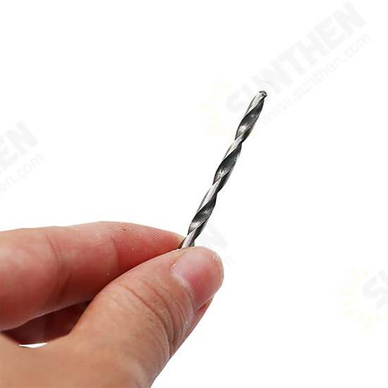 10pcs 0.5-3.0mm Drill Bit HSS Round Shank Twist Drill Bit Tools For Woodworking Repair Tool