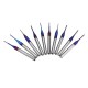 10pcs 0.6-1.0mm Blue NACO Coated PCB Bits Carbide Engraving Milling Cutter For CNC Tool Rotary Burrs 10pcs 0.6-1.0mm Blue NACO Coated PCB Bits Carbide Engraving Milling Cutter For CNC Tool Rotary Burrs