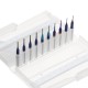 10pcs 0.6-1.0mm Blue NACO Coated PCB Bits Carbide Engraving Milling Cutter For CNC Tool Rotary Burrs 10pcs 0.6-1.0mm Blue NACO Coated PCB Bits Carbide Engraving Milling Cutter For CNC Tool Rotary Burrs