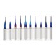 10pcs 0.6-1.0mm Blue NACO Coated PCB Bits Carbide Engraving Milling Cutter For CNC Tool Rotary Burrs 10pcs 0.6-1.0mm Blue NACO Coated PCB Bits Carbide Engraving Milling Cutter For CNC Tool Rotary Burrs